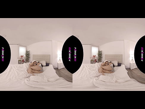 ❤️ PORNBCN VR Två unga lesbiska kvinnor vaknar upp kåta i 4K 180 3D virtual reality Geneva Bellucci Katrina Moreno ❤️❌ Porno fb at us ﹏