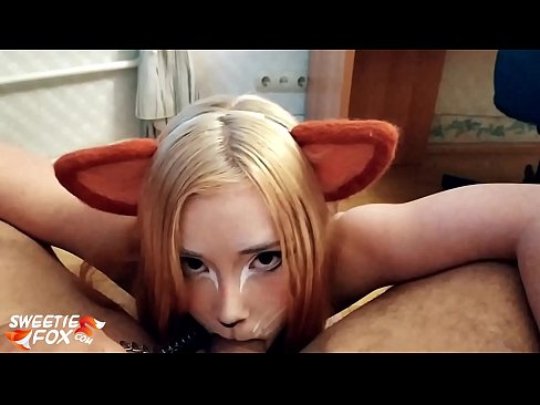 ❤️ Kitsune sväljer kuk och sperma i munnen ❤️❌ Porno fb at us ﹏